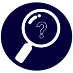 challenge case study magnifying glass icon
